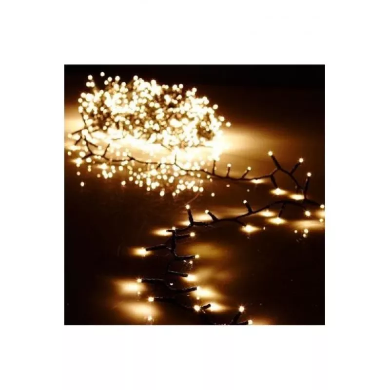 WOOX R5151 LED-Lichterkette, 300 Lumen, 8 Modi, Google Assistant/Amazon Alexa, 20 m