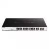 D-Link DGS-1210-28MP/E Netzwerk-Switch Managed L2 Gigabit Ethernet (10/100/1000) Power over Ethernet (PoE) 1U Schwarz, Grau
