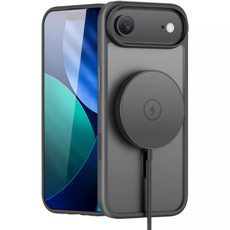 StyleShell INVISIO, Handyhülle Schwarz, iPhone 17 Air, MagSafe-kompatibel