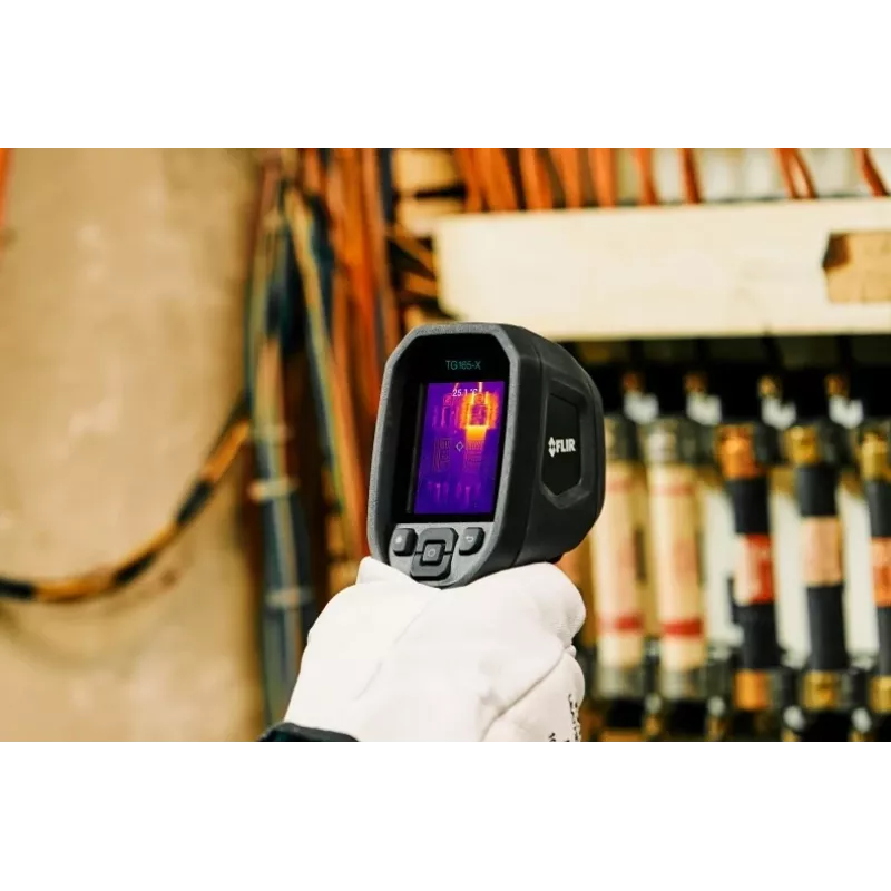 FLIR TG165-X MSX Wärmebildkamera -25 bis +300 °C 80 x 60 Pixel 8,7 Hz MSX®, integrierte LED-Leuchte, Digitalkamera