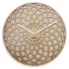 NeXtime Uhr 3149be Sun Large, Ø50 cm, Wand, Beige
