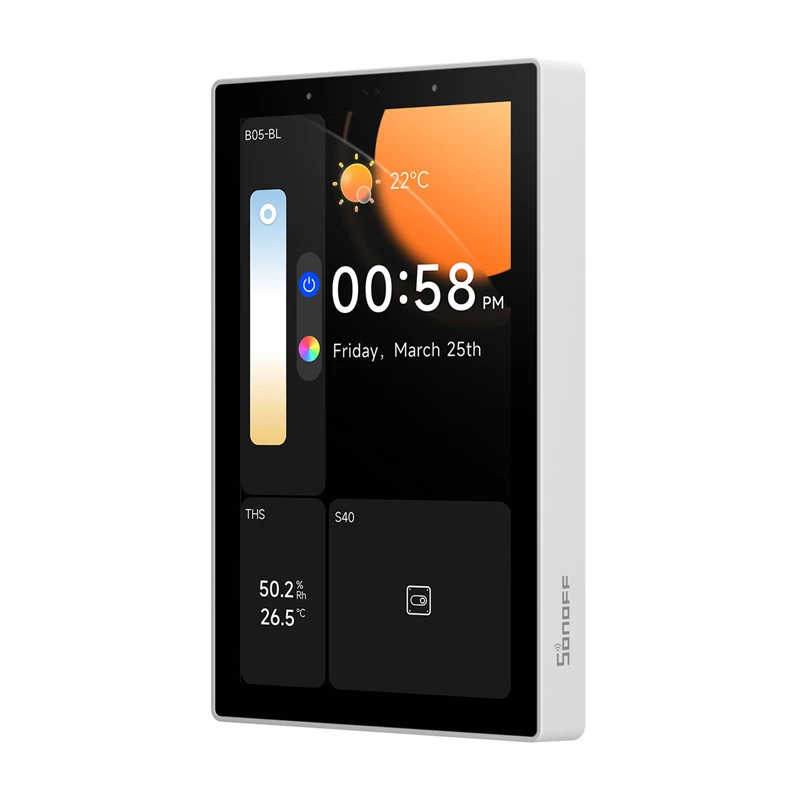 Intelligentes Bedienpanel Sonoff NSPanel Pro – Wi‑Fi, Bluetooth, Zigbee, wandmontierte Smart-Home-Schnittstelle