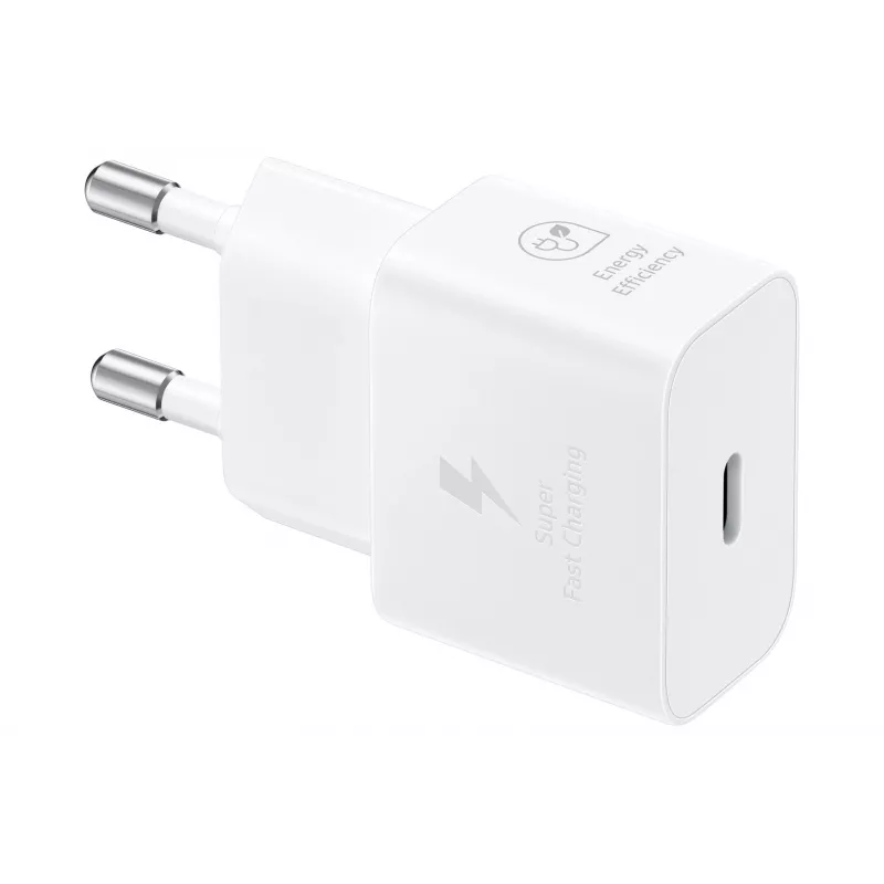 AC USB-Schnellladegerät Samsung EP-T2510 25W Weiß, USB‑C, PPS, Super Fast Charging