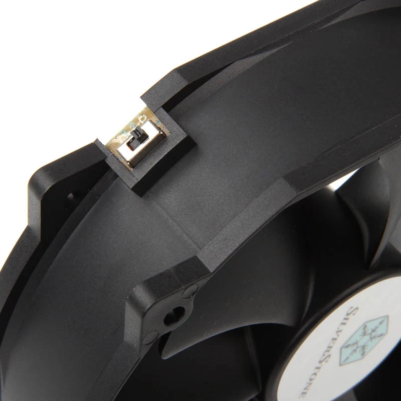 SILVERSTONE 140-mm-Lüfter SST-FHP141 v2.0 — 140 mm PWM Gehäuse-/Kühlerlüfter, schwarz
