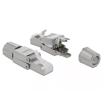 Kabelverbinder DeLOCK 86477 RJ-45 Grau