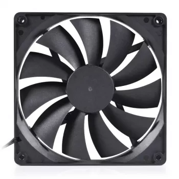 Lüfter Alphacool 24853 14 cm Schwarz 2000 RPM Hydraulisch