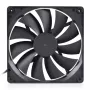 Lüfter Alphacool 24853 14 cm Schwarz 2000 RPM Hydraulisch