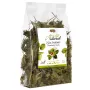Heu-Leckerli Alegia Erdbeerblätter für Nagetiere und Kaninchen, 90 g Packung, glutenfreier fester Beutel