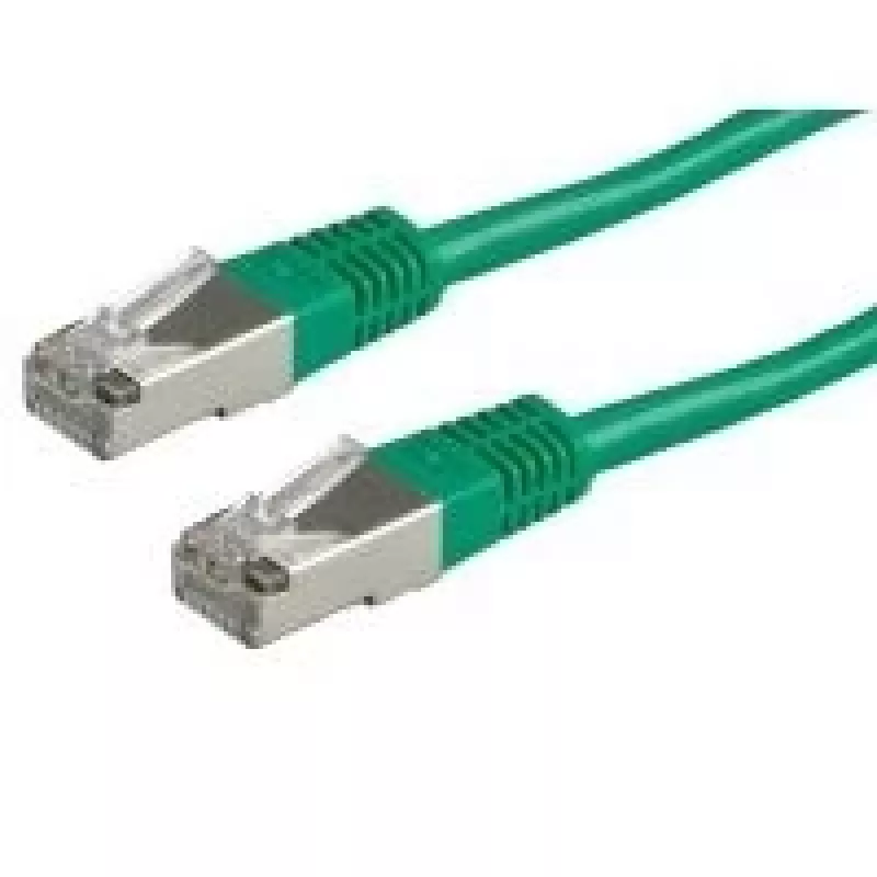 ROLINE S/FTP-Patchkabel Cat.5e, Grün, 3m (21.15.0353)