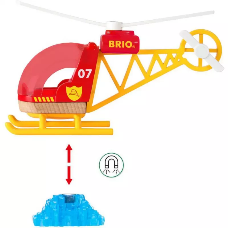 Ravensburger Brio Mega Spiral Set – Zubehörset für Holzschienenbahnen