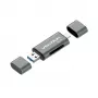 Vention USB3.0 Multifunktions-Kartenleser Grau Metall Typ