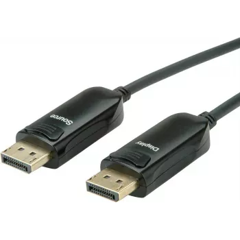 Roline - DisplayPort-Kabel - DisplayPort (M) zu DisplayPort (M) - 30 m - 4K-Unterstützung, Aktiv - Schwarz