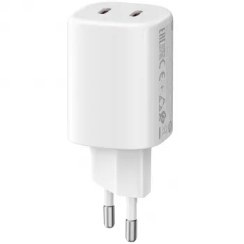 Ladegerät Xiaomi Nano Turbo 45W Weiß — 2× USB‑C AC Indoor für Smartphone & Tablet