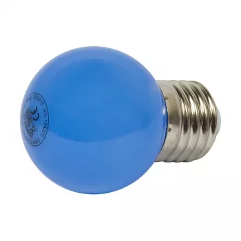 Synergy 21 LED Retrofit E27 Tropfenlampe G45 Blau 1 Watt für Lichterkette