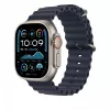 Band Apple 49mm Navy Ocean Band Verlängerung Natur-Titan-Finish