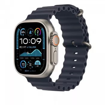 Band Apple 49mm Navy Ocean Band Verlängerung Natur-Titan-Finish