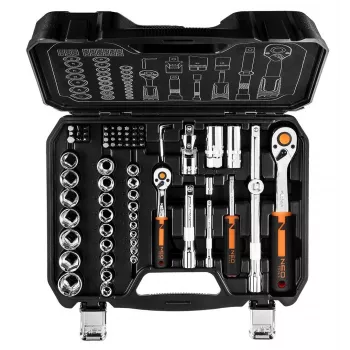 NEO tools 10-054 Steckschlüssel-/Ratschen-Set