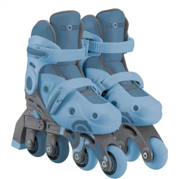 Learning Skates 2 in 1 Gr. 30-33, Inline-Skates Blau