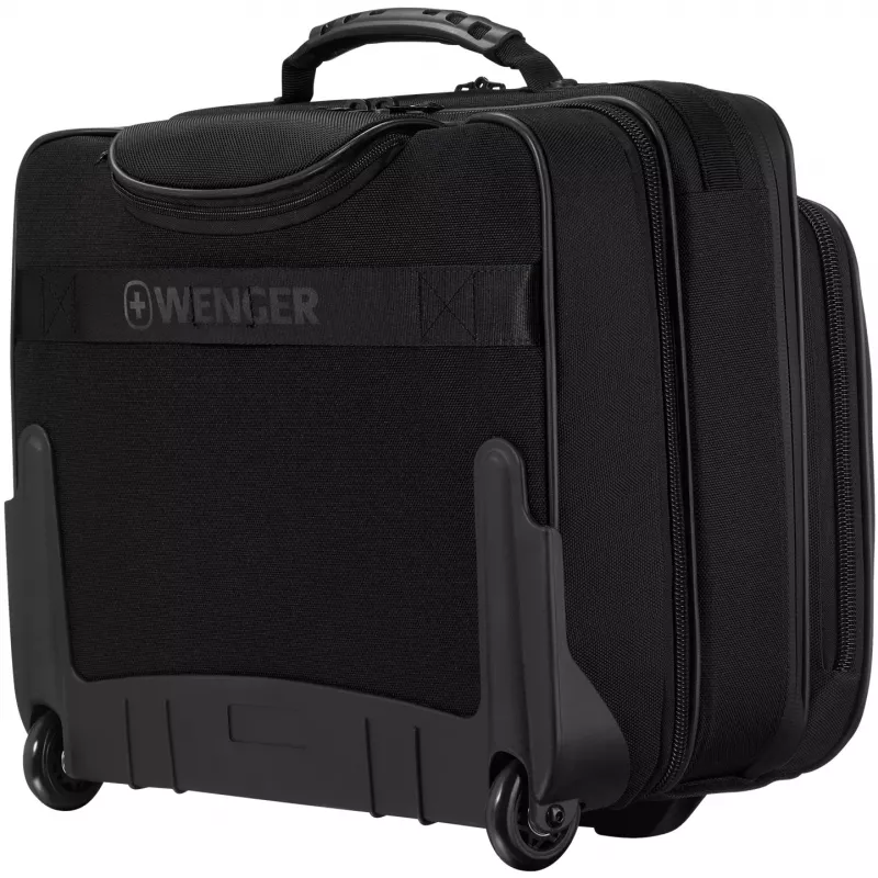 Wenger Rollkoffer-Laptoptasche Legacy Schwarz Series für 15,6 Zoll (39,62 cm) mit Tablet-Fach
