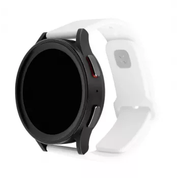 Fixed | Sporty Strap Set mit Schnellverschluss 22 mm für Smartwatch | 160-235 mm | Weiß | Silikon