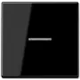Jung A 590 KO5 SW Lichtschalter Schwarz Duroplast (A590KO5SW)