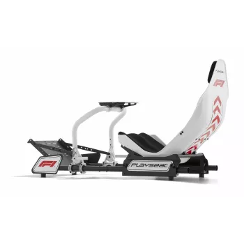 Universal Gaming-Stuhl Playseat Formula Instinct F1 Edition Gepolsterter Sitz Schwarz Weiß
