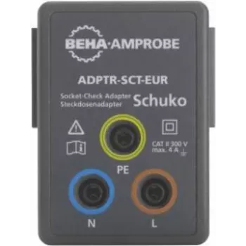 Beha Amprobe Adapter ADPTR-SCT-EUR Steckdosentest-Adapter ADPTR-SCT-EUR, 4854899 (4854899)