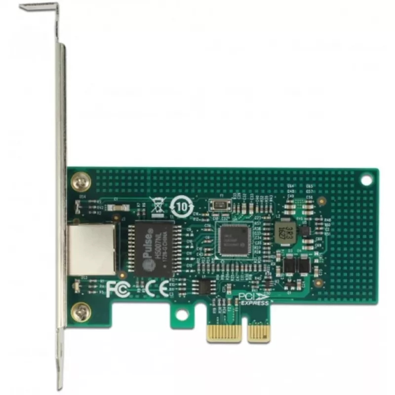 DeLock PCI Express Card > 1 x Gigabit LAN - Netzwerkadapter - PCIe 2.1 Low-Profile - Gigabit Ethernet
