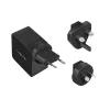 Moblies Ladegerät LogiLink PA0302 Universal Schwarz AC-Schnellladung