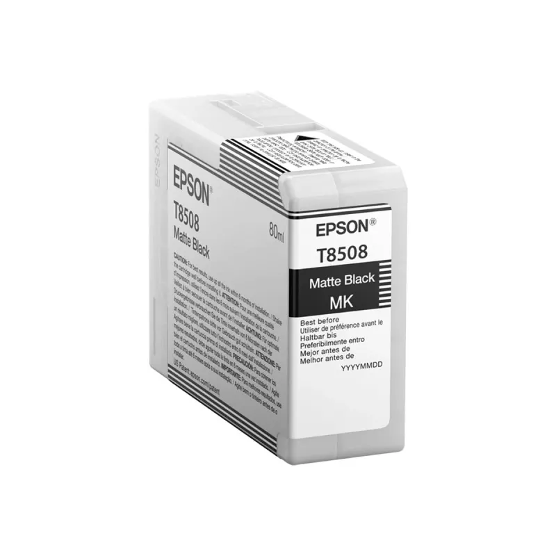 Epson T85080N Tintenpatrone Matt-Schwarz Originalpatrone für Epson-Drucker