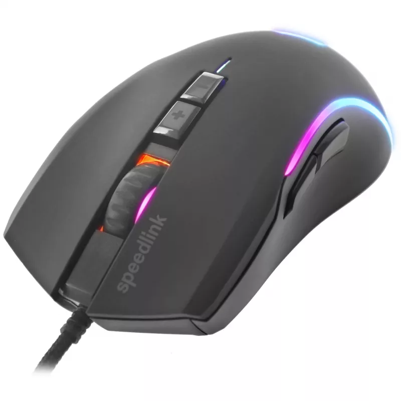 Maus SPEEDLINK SL-680022-RRBK USB Typ-A