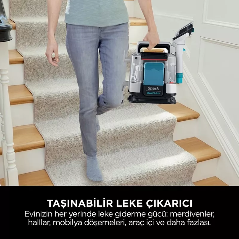 Sharkclean PX200EUT Teppichreinigungsgerät Handheld Tief-/Zwischenreinigung Weiß