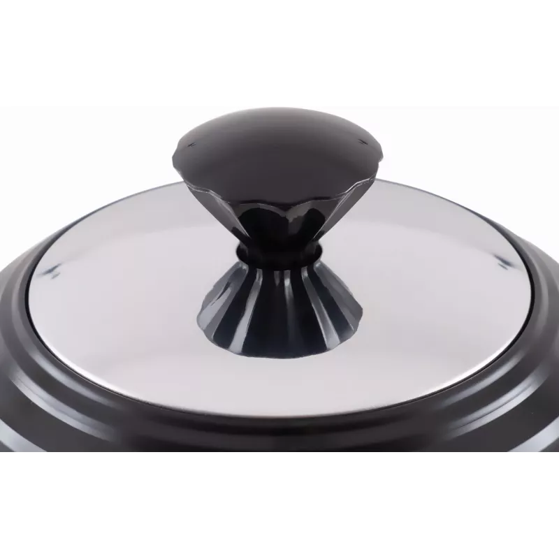 ELDOM NELA Wasserkocher, 1,7 l Fassungsvermögen, 2000 W Leistung, schwarz