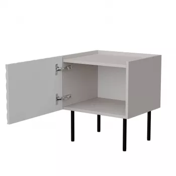 Nachttisch Cama LUCCA, cama meble, 47x40x52 cm, cashmere, MDF/Spanplatte, 2er-Set