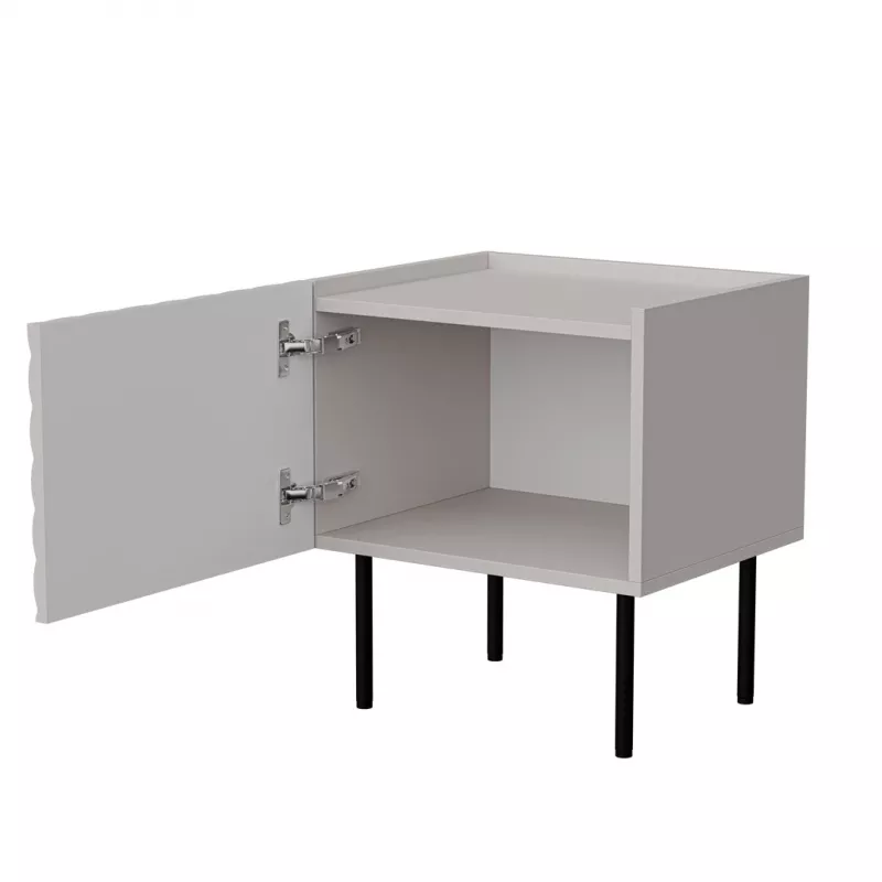 Nachttisch Cama LUCCA, cama meble, 47x40x52 cm, cashmere, MDF/Spanplatte, 2er-Set