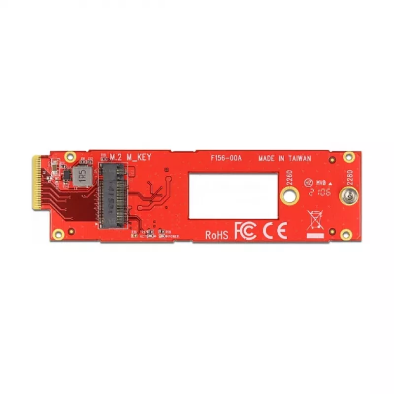 Konverter EDSFF E1.S zu M.2 Key M Slot NVMe DeLOCK 63797
