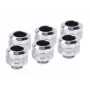 Fitting-Kit Alphacool 17474 — Messing-Chrom-Anschlüsse, Ø 22 mm, Höhe 20 mm