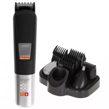 Adler Grooming-Set 5 in 1 | AD 2943 | Kabellos | Anzahl Längenschritte 4 | Schwarz
