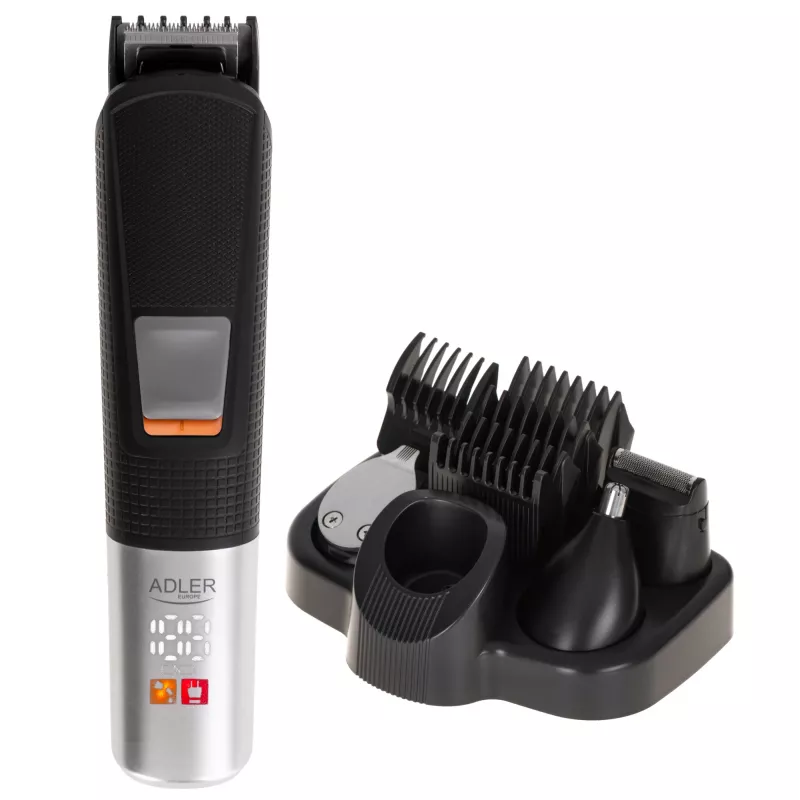 Adler Grooming-Set 5 in 1 | AD 2943 | Kabellos | Anzahl Längenschritte 4 | Schwarz