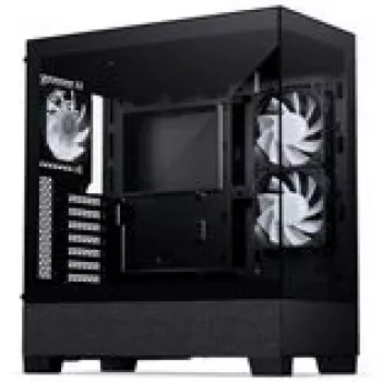 PHANTEKS XT View Matrix PC-Gehäuse, Midi-Tower, E-ATX, Temperiertes Glas, Matrix LED - schwarz (PH-XT523VM1_DBK01)