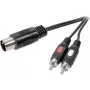 Speaka Professional SP-7870640 Verbindungszubehör Schwarz