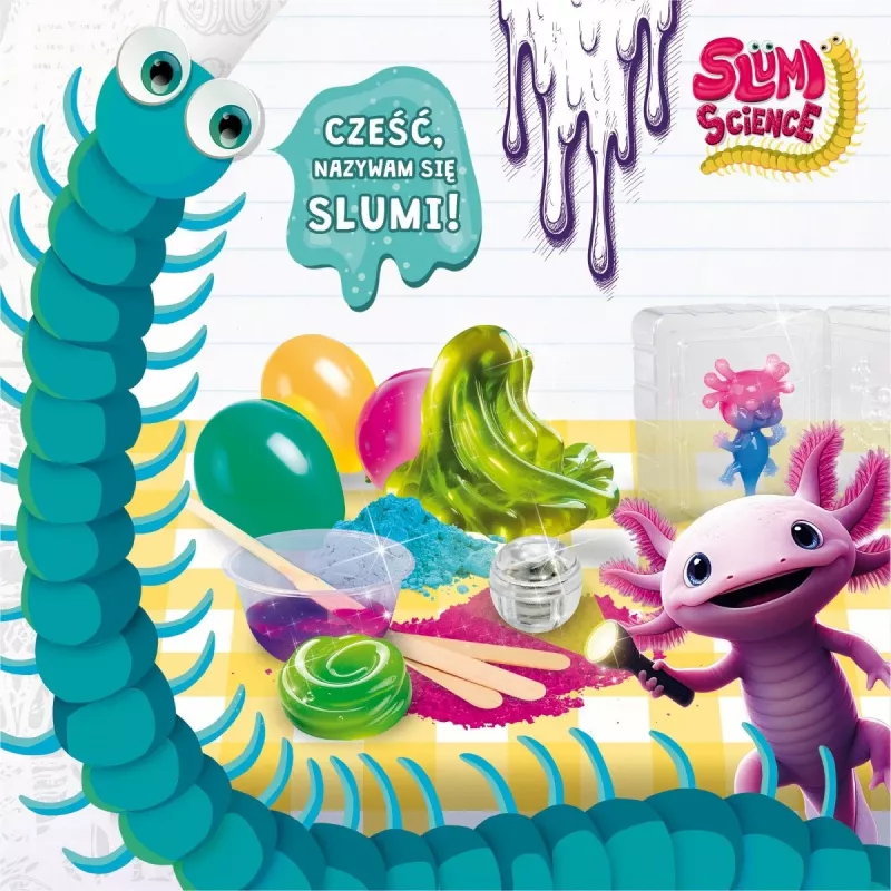 Set Slumi Science - Leuchtender Stressball in