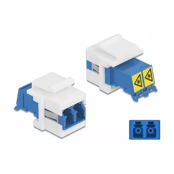 Keystone-Modul LC-Duplex-Buchse auf LC-Duplex-Buchse DeLOCK 86834