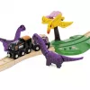 Brio World Dinosaurier Abenteuer-Set, Bahn