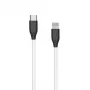 Silicone-Kabel USB Typ C - Lightning, 2 m (Weiß)