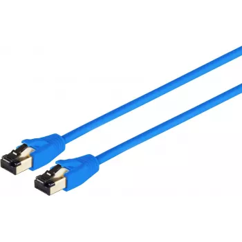 Netzwerkkabel S/CONN 08-41061 Blau 7,5 m Cat8.1 F/FTP