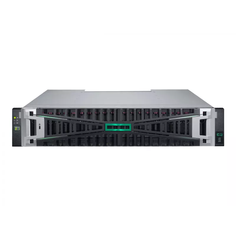 HPE MSA 2070 SFF 2x16Gb FC 4-port Controller 12x1,92TB SSD 4x16Gb SFP FC XCVR 23TB Storage Array
