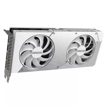 Grafikkarte Inno3D GeForce RTX 5060 Ti — 16 GB GDDR7, PCIe 5.0, 448 GB/s, 250 mm, 2-Slot, weiß