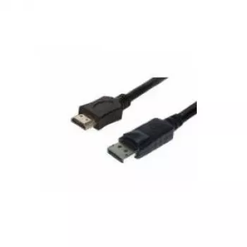 Video-Kabeladapter Helos 118779 5 m DisplayPort HDMI Schwarz