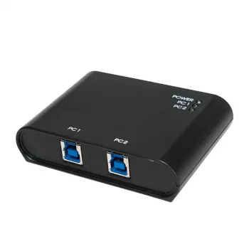 LogiLink UA0216 USB-3.0-Sharing-Switch, 2 PCs auf 1 USB-Endgerät